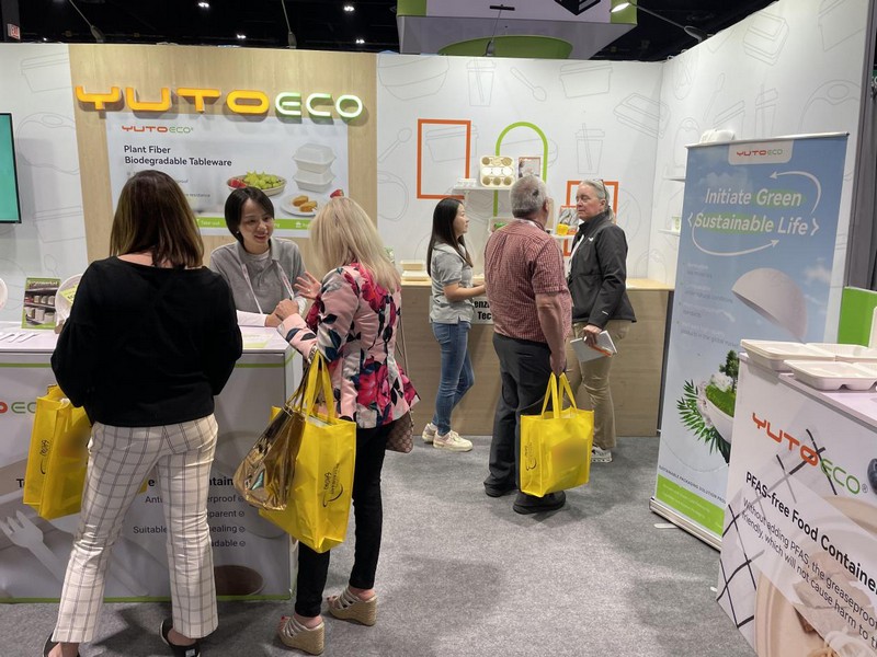 推动食品包装变革:YUTOECO在NRA Show 2023上展示领先的可持续解决方案